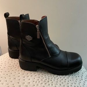 Harley Davidson Boots Chunky Moto Style Size 9.5